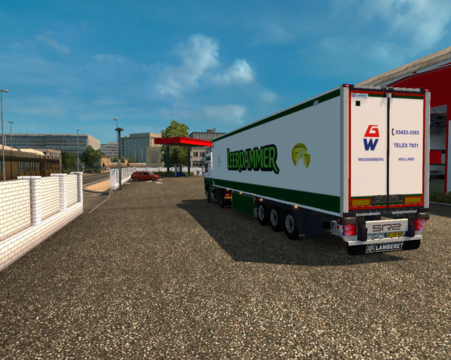 ets2 Volvo F12 4x2 Globetrotter + Chereau Coolline prive skin ets2