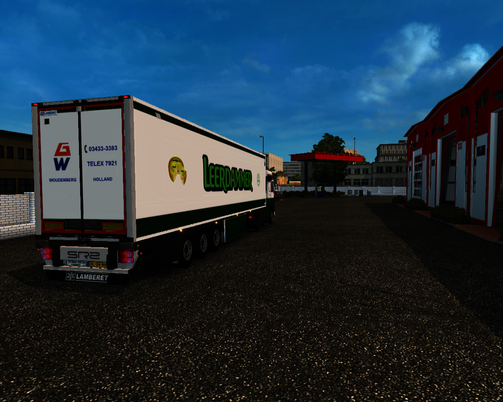 ets2 Volvo F12 4x2 Globetrotter + Chereau Coolline - prive skin ets2