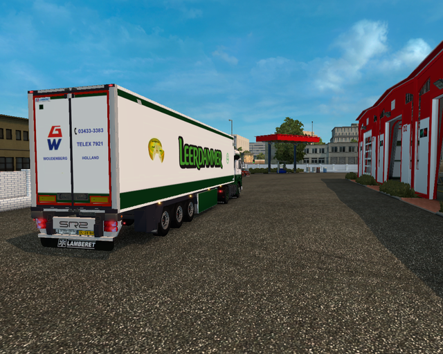 ets2 Volvo F12 4x2 Globetrotter + Chereau Coolline prive skin ets2