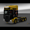 ets2 Scania R 6x4 Gerben Bu... - prive skin ets2