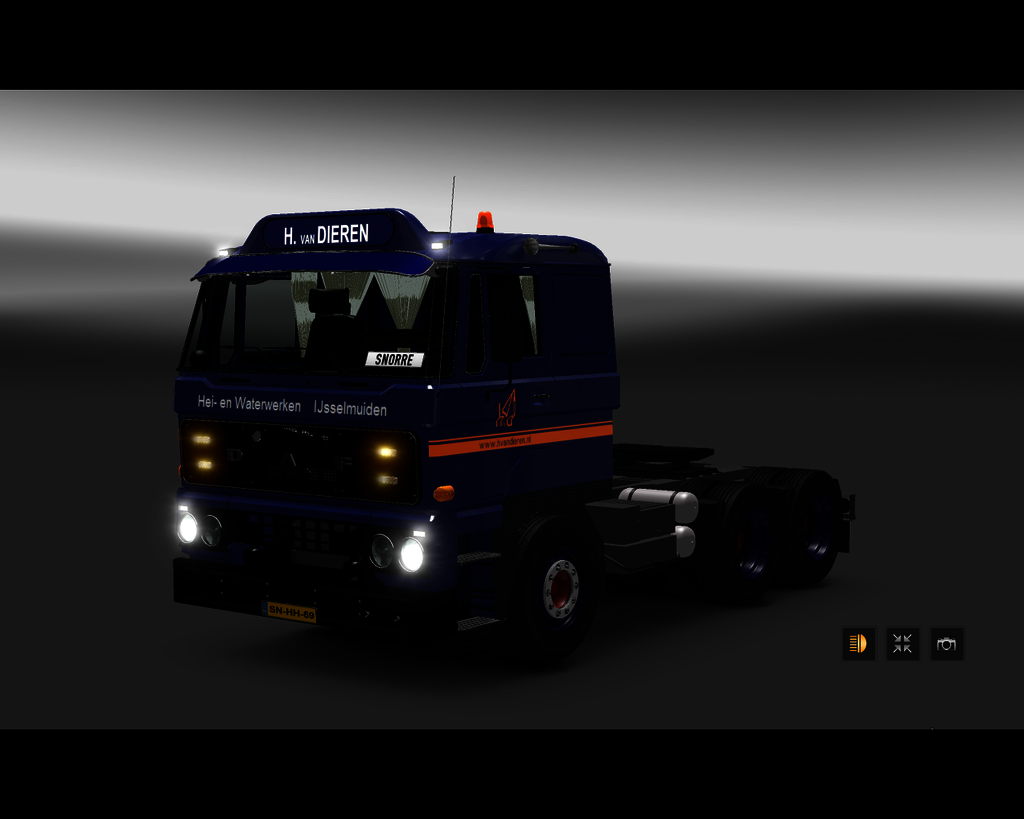 ets2 Daf 2800 6x4 H van Dieren Heiwerken IJsselmui - prive skin ets2