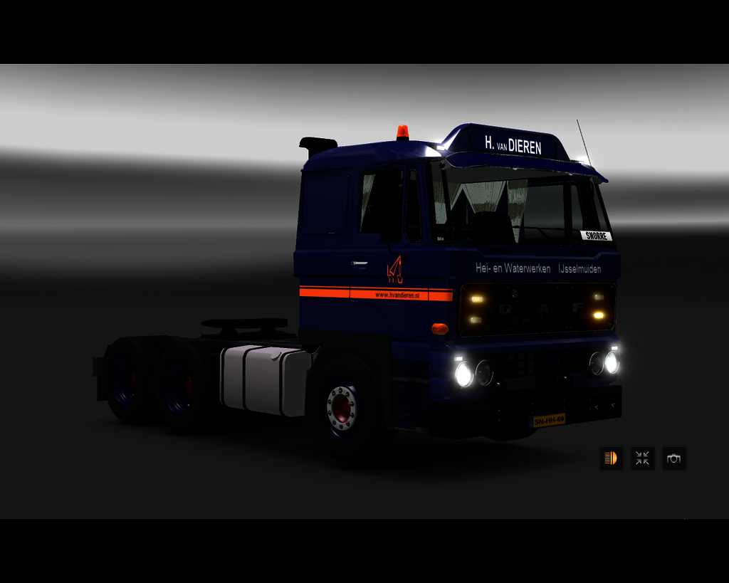 ets2 Daf 2800 6x4 H van Dieren Heiwerken IJsselmui - prive skin ets2