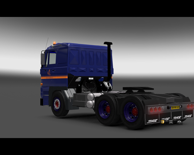 ets2 Daf 2800 6x4 H van Dieren Heiwerken IJsselmui prive skin ets2