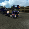 ets2 Daf 2800 6x4 + Trailer... - prive skin ets2