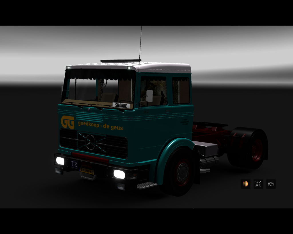 ets2 Mercedes LPS 1632 4x2 D - prive skin ets2