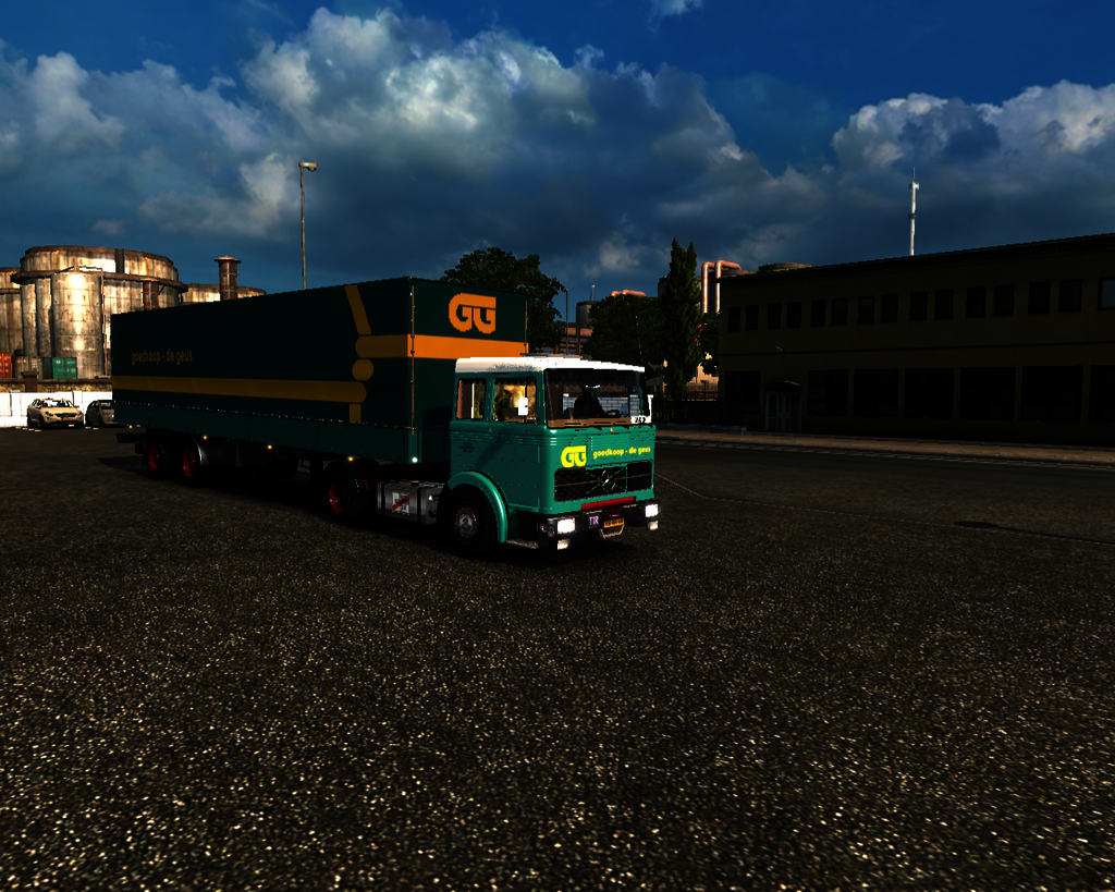 ets2 Mercedes LPS 1632 4x2 D - prive skin ets2