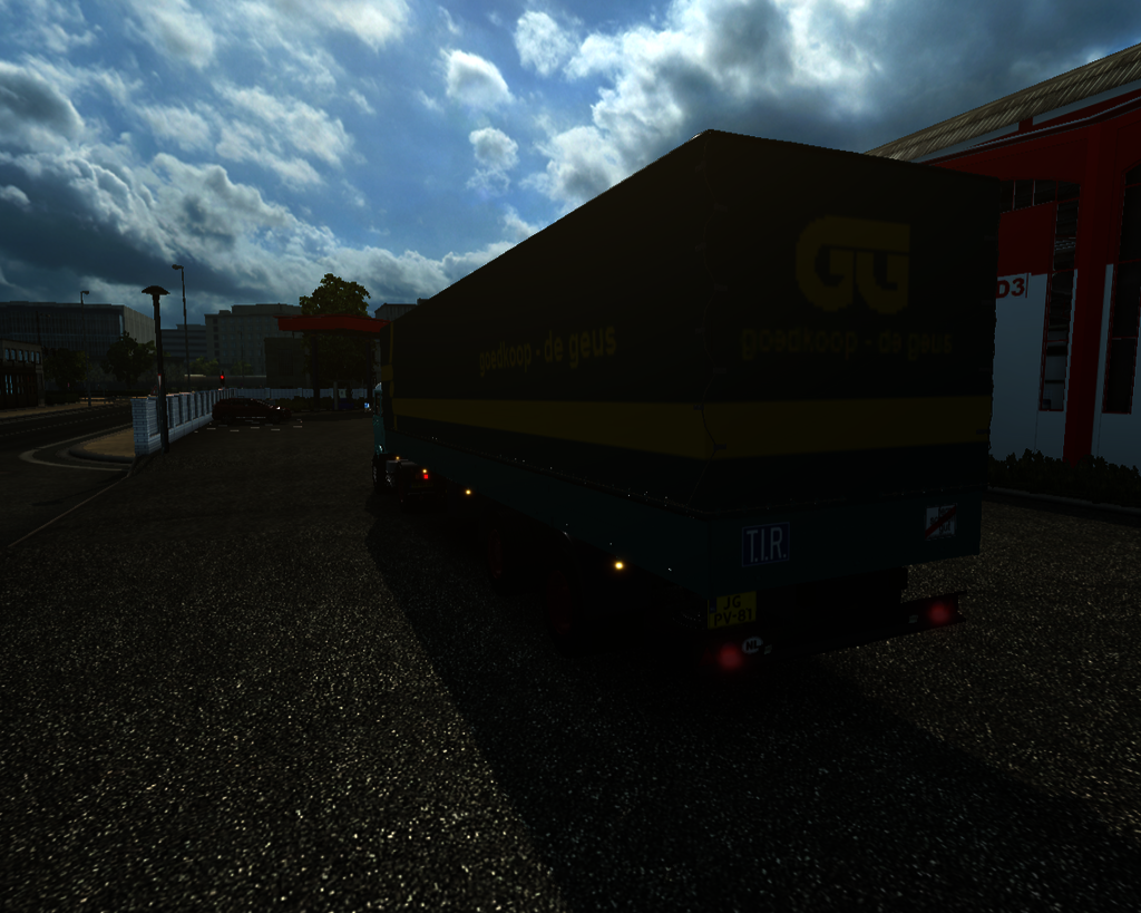 ets2 Mercedes LPS 1632 4x2 D - prive skin ets2