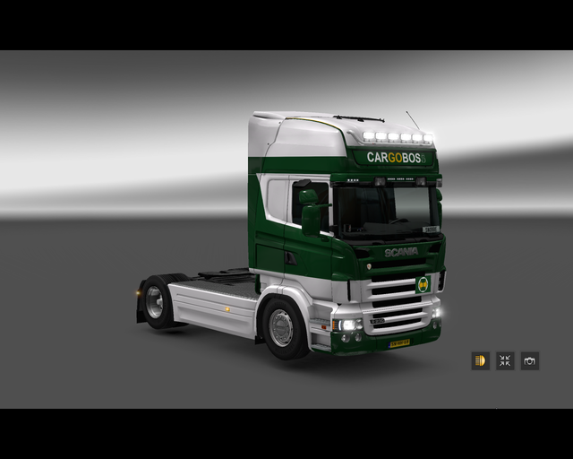 ets2 Scania Topline R230 4x2 CargoBoss Maasdijk Ho prive skin ets2