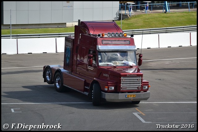 BX-BV-89 Scania T142 Van zelst-BorderMaker Truckstar 2016