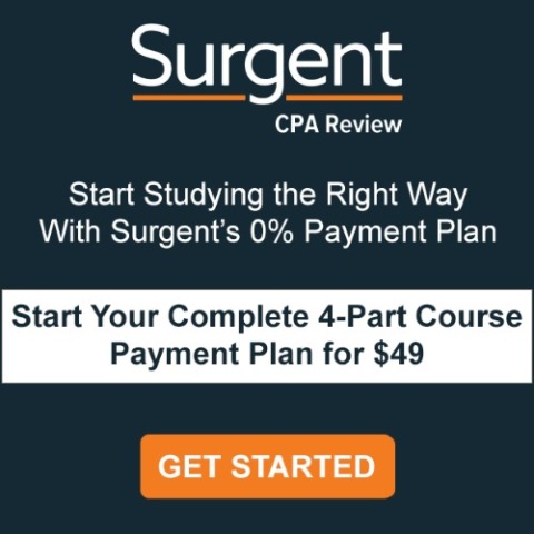 cpa review courses Surgent CPA Review