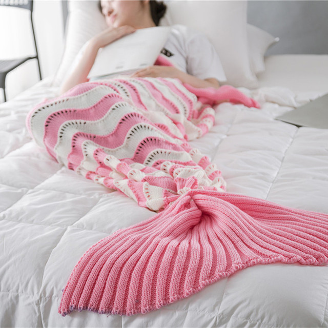 66666666666666-3 mermaid tail blanket