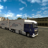 ets2 Daf XF euro6 6x2 BDF +... - prive skin ets2