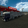 ets2 Daf XF euro6 6x2 BDF +... - prive skin ets2