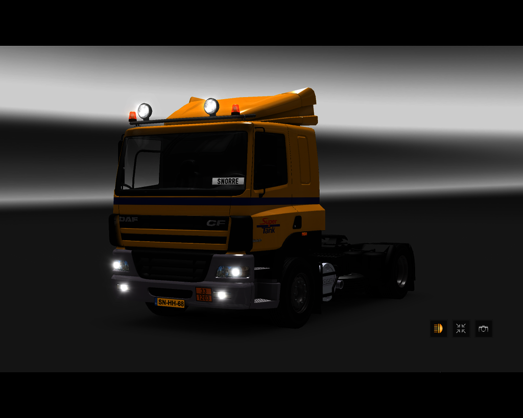 ets2 Daf 85CF 4x2 Lowcan Super Tank Dronten  - prive skin ets2