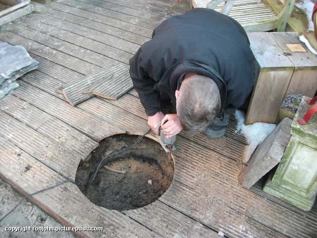 Tuin - Karwei afmaken 14-02-17 (16) Gazon en de voorbereidingen 09+10+13+14-02-17