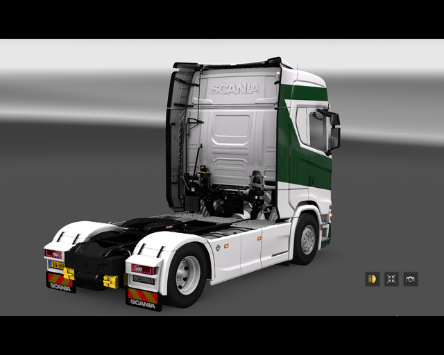 ets2 New Scania S 4x2 Int Transport Cargoboss Maas prive skin ets2