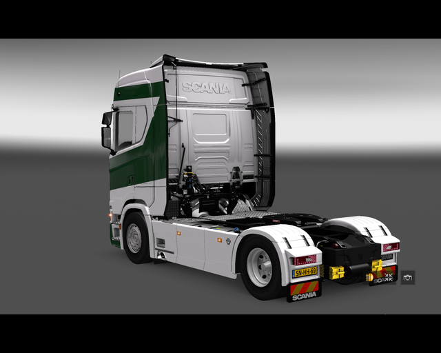 ets2 New Scania S 4x2 Int Transport Cargoboss Maas prive skin ets2