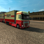 ets2 Daf XF E6 6x4 BDF + Co... - prive skin ets2