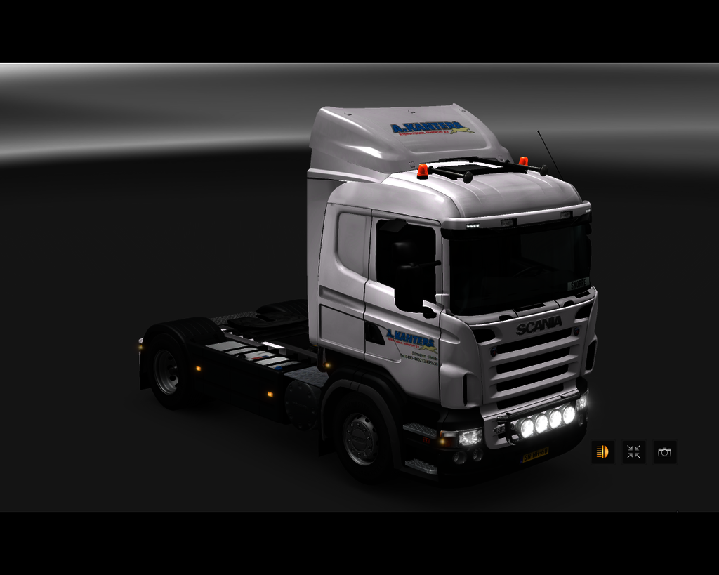 ets Scania R streamline 4x2 A - prive skin ets2