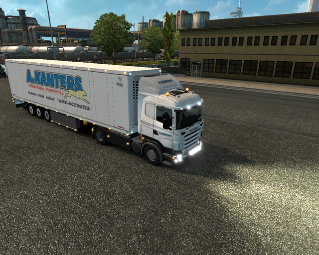 ets Scania R streamline 4x2 Schmitz SKO Ferroplast prive skin ets2