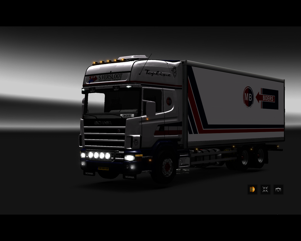 ets2 Scania 164L 6x4 BDF S.Versloot / M - prive skin ets2