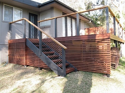 timber decking Picture Box