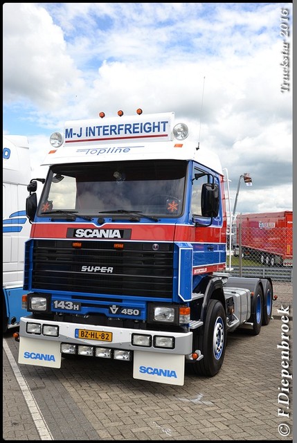 BZ-HL-82 Scania 143 Interfreight-BorderMaker Truckstar 2016