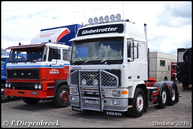 DAF vs Volvo F12-BorderMaker Truckstar 2016