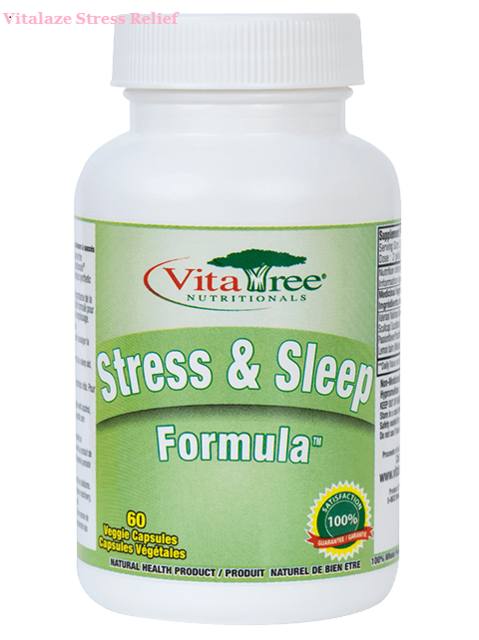 Natural stress-and-sleep-relief-Vitatree supplimen Why we choose Vitalaze Stress Relief ?