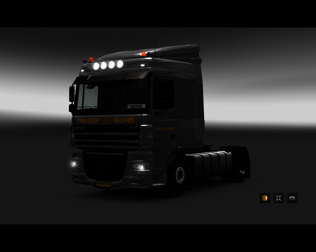 ets2 Daf XF 105 4x2 Jansen Wijhe Holland  - prive skin ets2