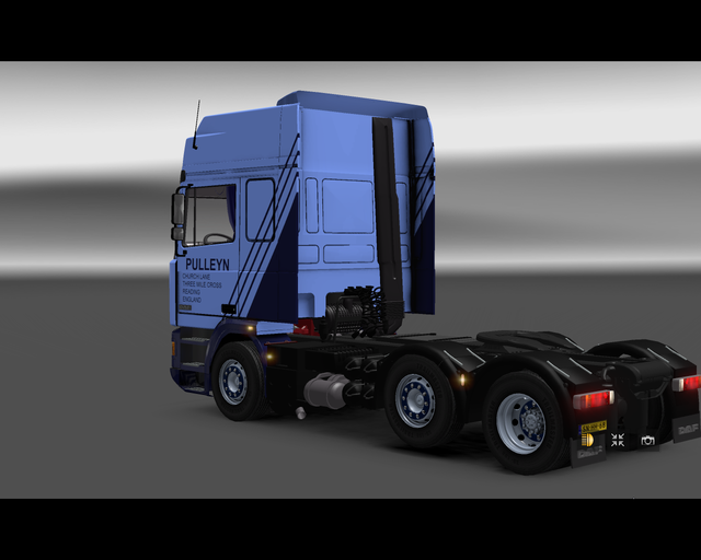 ets2 Daf 95 ATI 6x2 Pulleyn transport Reading Engl prive skin ets2