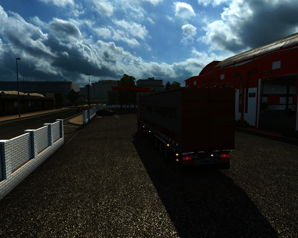 ets2 Renault Major R 340 TI 4x2 + zeiltrailer Opho - prive skin ets2