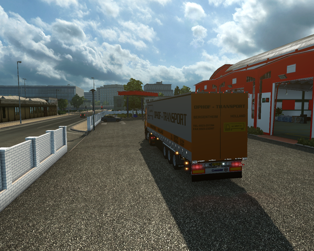 ets2 Renault Major R 340 TI 4x2 + zeiltrailer Opho prive skin ets2