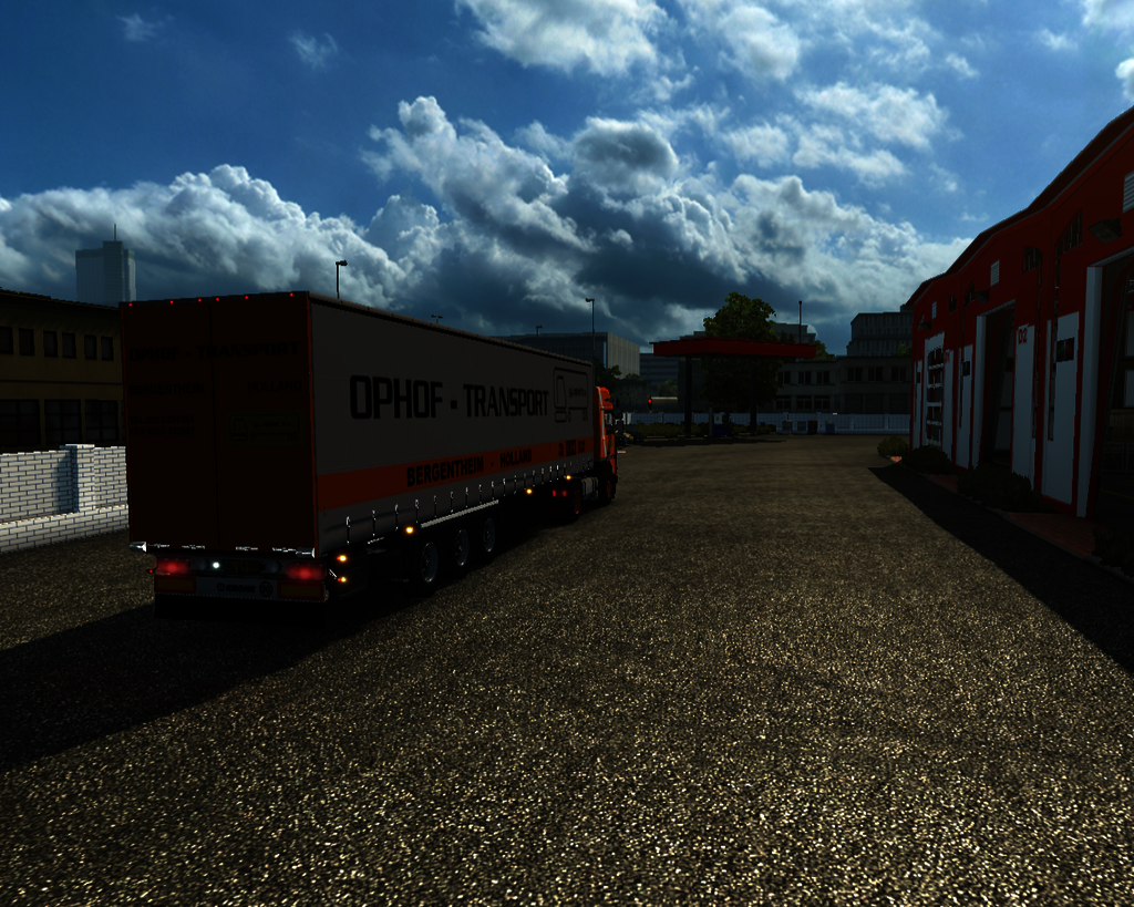 ets2 Renault Major R 340 TI 4x2 + zeiltrailer Opho - prive skin ets2