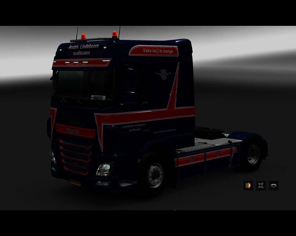 ets2 Daf XF E6 4x2 lowcab AndrÃ© Lindeboom Oudleus - prive skin ets2