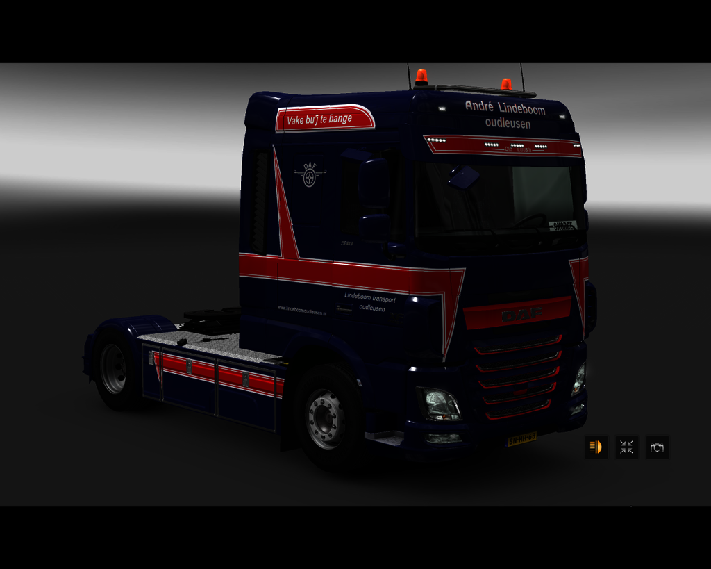 ets2 Daf XF E6 4x2 lowcab AndrÃ© Lindeboom Oudleus - prive skin ets2