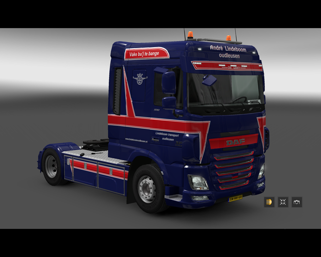 ets2 Daf XF E6 4x2 lowcab AndrÃ© Lindeboom Oudleus prive skin ets2