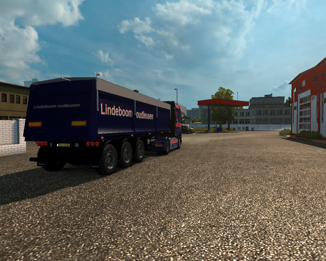 ets2 Daf XF E6 4x2 lowcab + Bulthuis Kipper AndrÃ© prive skin ets2