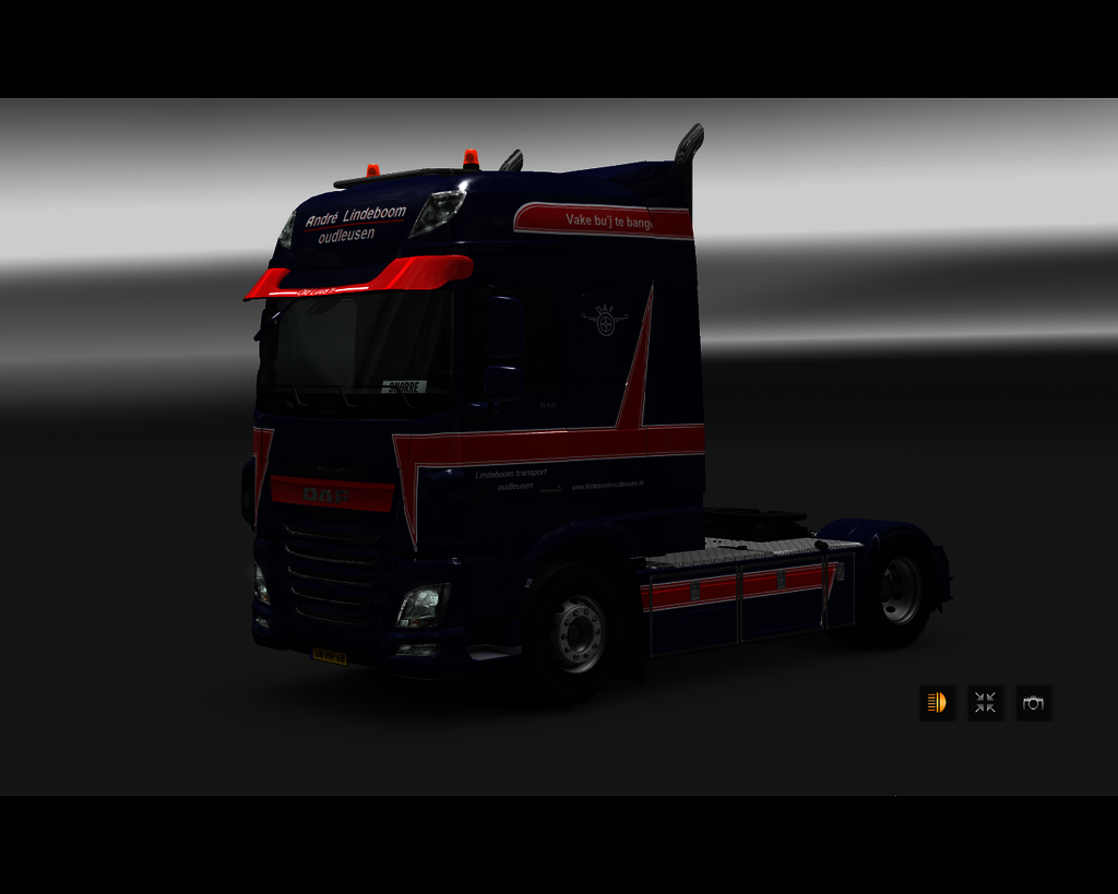 ets2 Daf XF e6 Spacecab 4x2 AndrÃ© Lindeboom Oudle - prive skin ets2