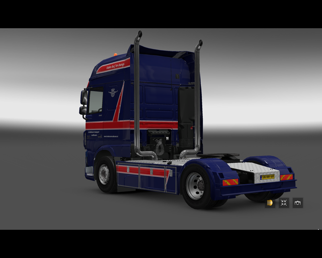 ets2 Daf XF e6 Spacecab 4x2 AndrÃ© Lindeboom Oudle prive skin ets2