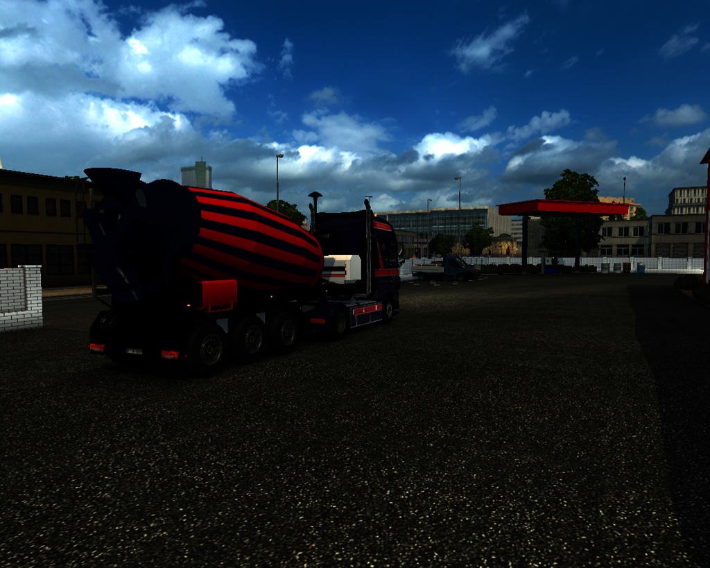 ets2 Daf XF e6 Spacecab 4x2 + beton mixer AndrÃ© L - prive skin ets2