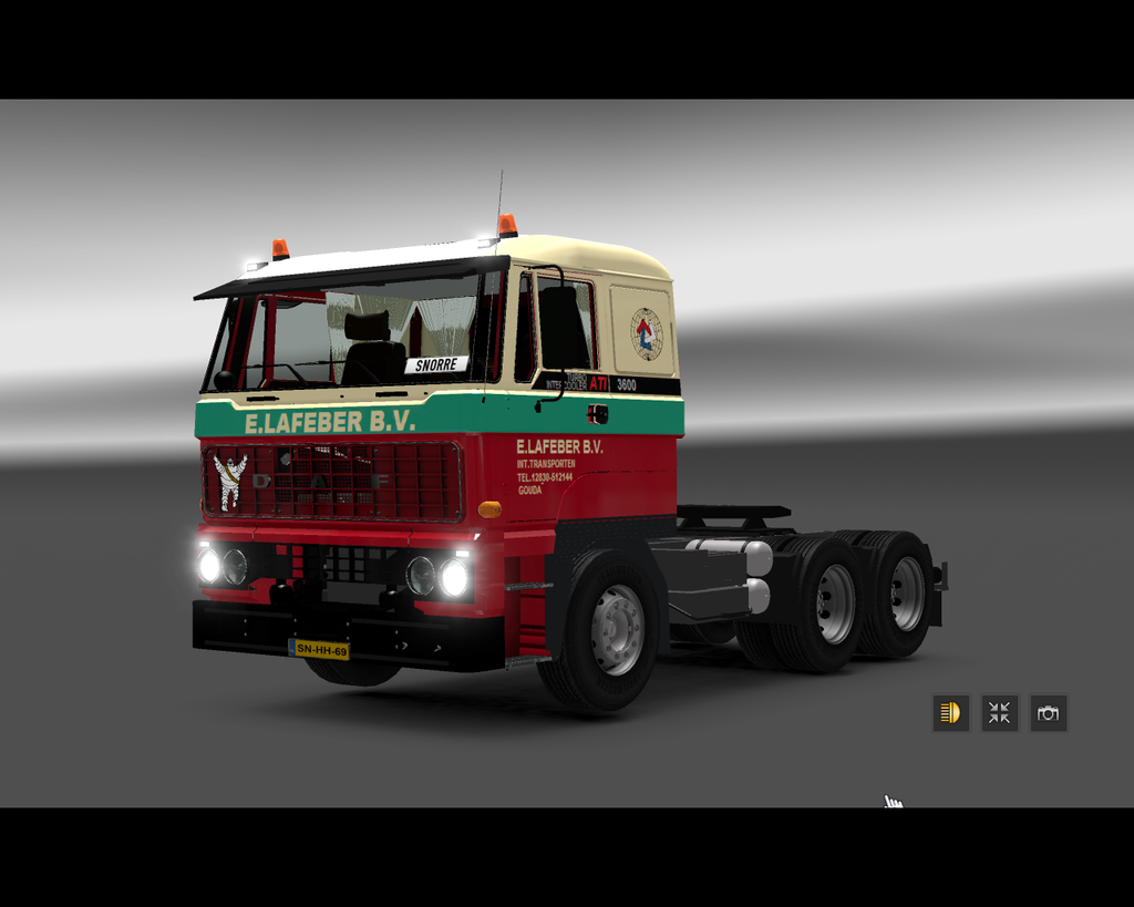 ets2 Daf 3600 Ati 6x4 E - prive skin ets2