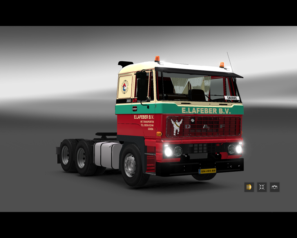 ets2 Daf 3600 Ati 6x4 E - prive skin ets2