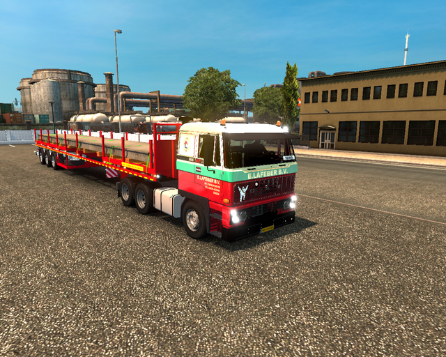 ets2 Daf 3600 Ati 6x4 + Longtrailer E prive skin ets2