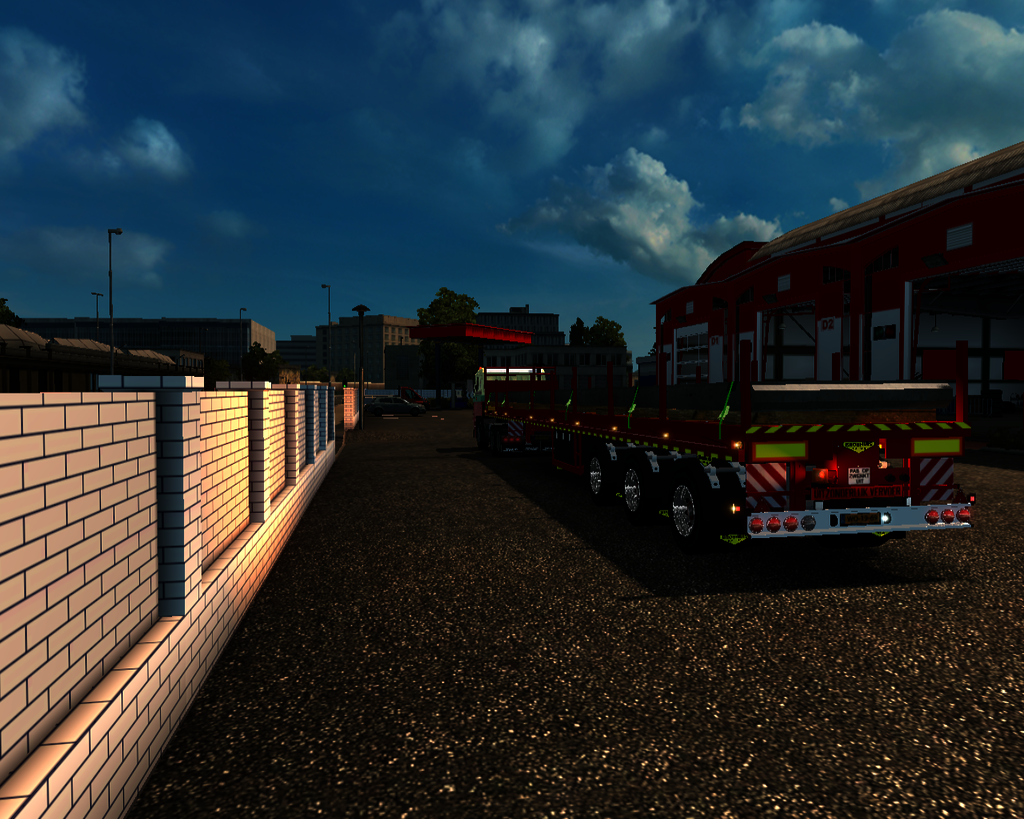 ets2 Daf 3600 Ati 6x4 + Longtrailer E - prive skin ets2