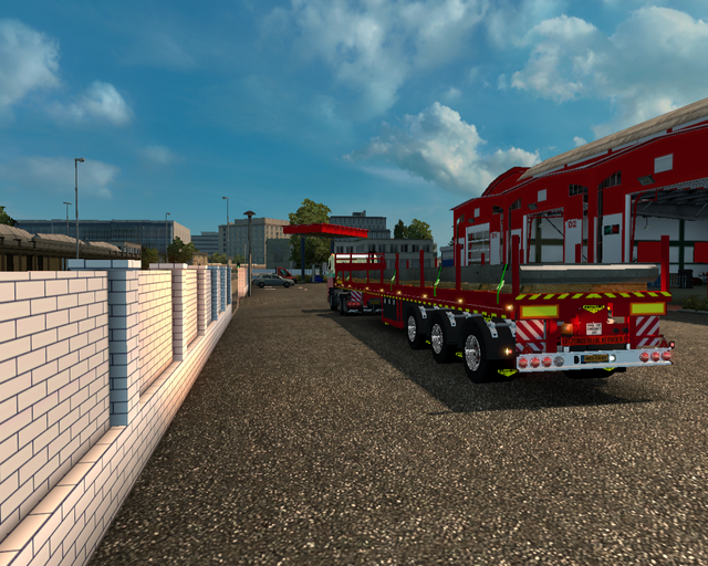 ets2 Daf 3600 Ati 6x4 + Longtrailer E prive skin ets2