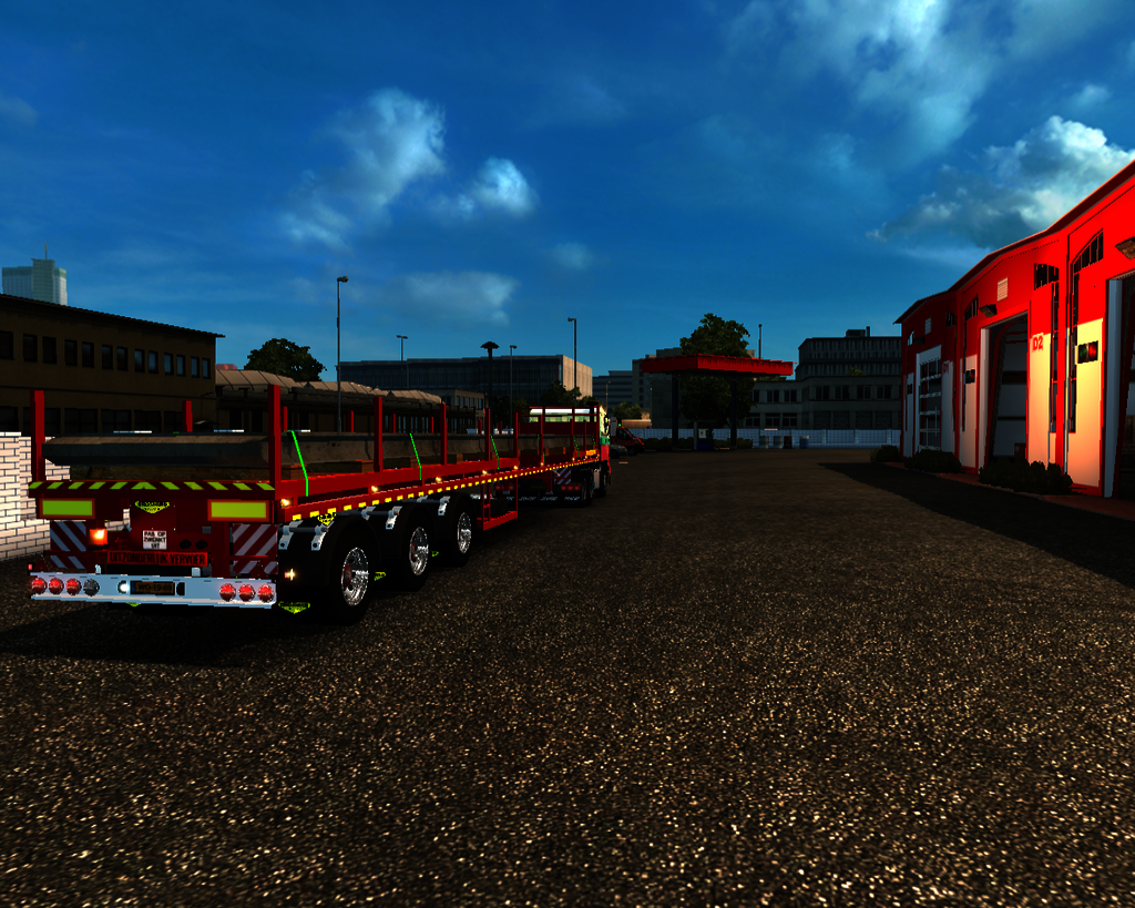 ets2 Daf 3600 Ati 6x4 + Longtrailer E - prive skin ets2