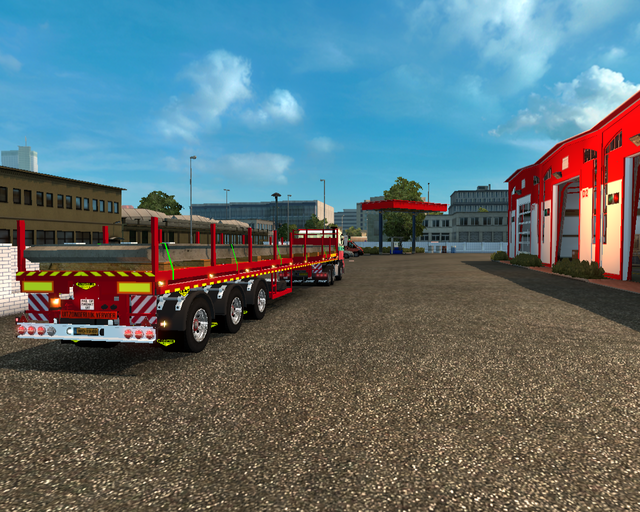 ets2 Daf 3600 Ati 6x4 + Longtrailer E prive skin ets2