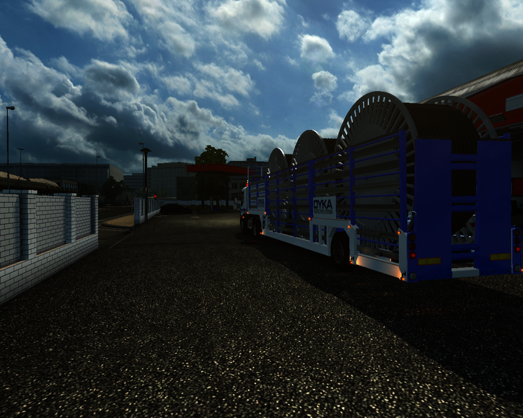 ets2 Volvo VM 330 I shift 4x2 + 1 asser haspeltrai - prive skin ets2