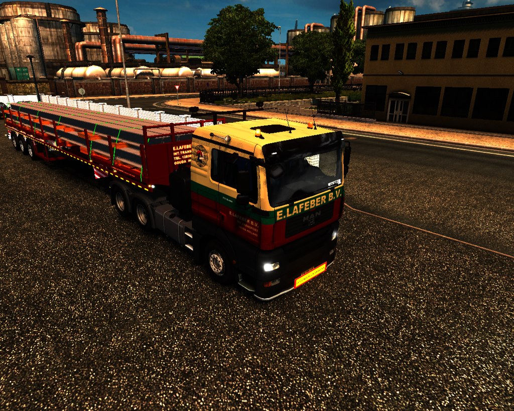 ets2 MAN TGA 33 - prive skin ets2